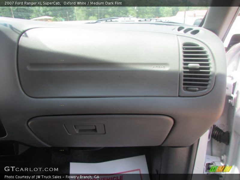 Oxford White / Medium Dark Flint 2007 Ford Ranger XL SuperCab