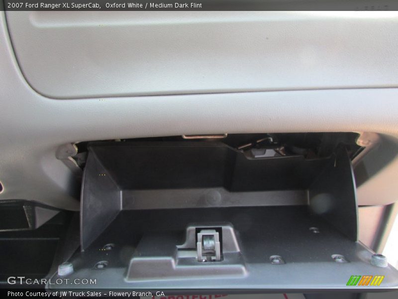 Oxford White / Medium Dark Flint 2007 Ford Ranger XL SuperCab