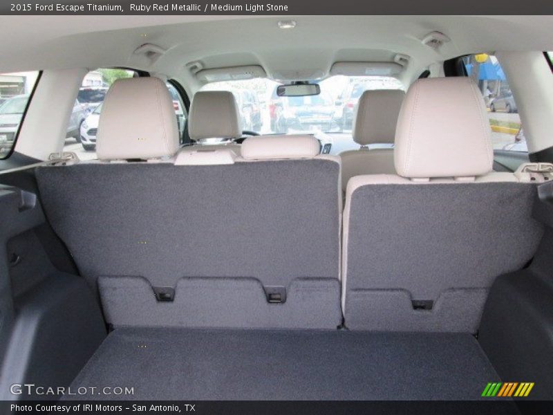 Ruby Red Metallic / Medium Light Stone 2015 Ford Escape Titanium