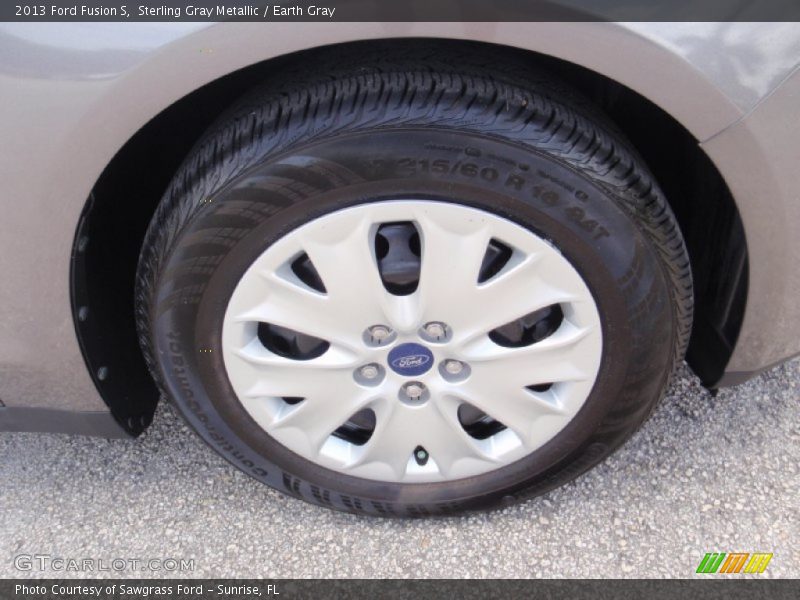 Sterling Gray Metallic / Earth Gray 2013 Ford Fusion S