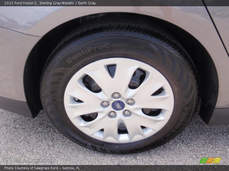 Sterling Gray Metallic / Earth Gray 2013 Ford Fusion S