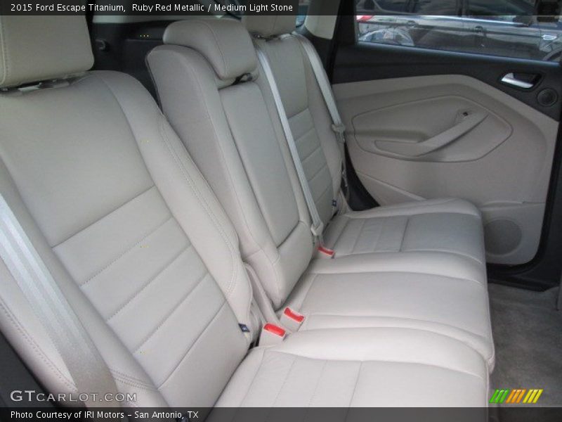 Ruby Red Metallic / Medium Light Stone 2015 Ford Escape Titanium