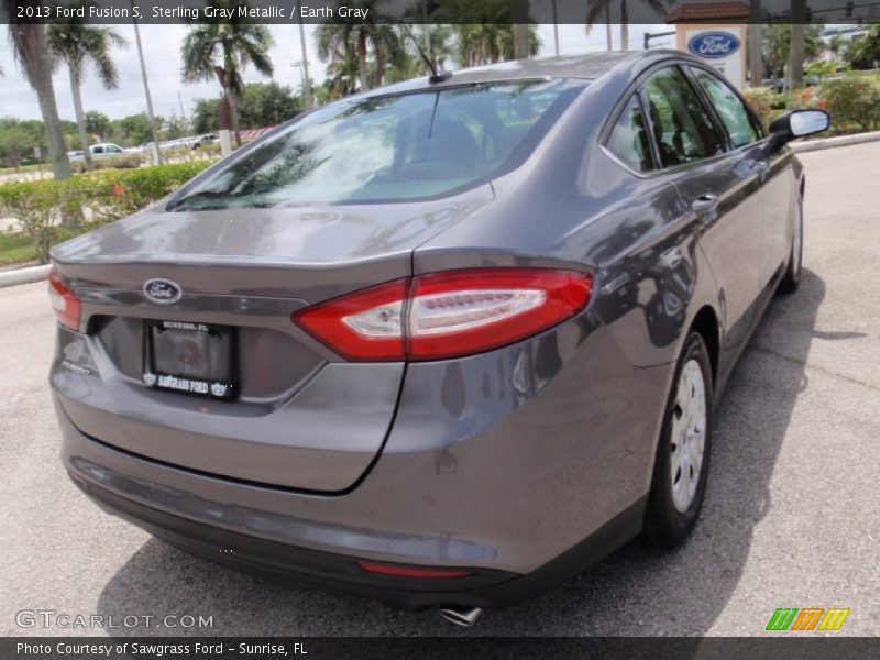 Sterling Gray Metallic / Earth Gray 2013 Ford Fusion S