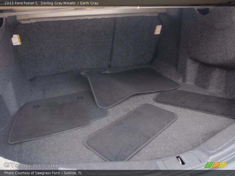 Sterling Gray Metallic / Earth Gray 2013 Ford Fusion S