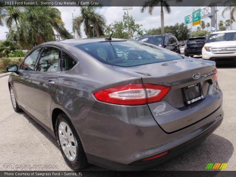 Sterling Gray Metallic / Earth Gray 2013 Ford Fusion S