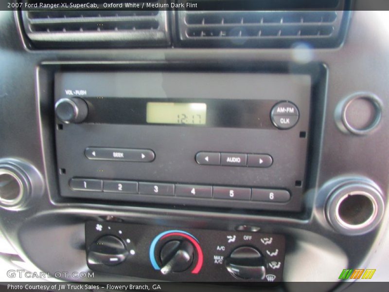 Oxford White / Medium Dark Flint 2007 Ford Ranger XL SuperCab