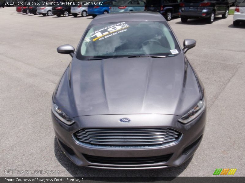 Sterling Gray Metallic / Earth Gray 2013 Ford Fusion S