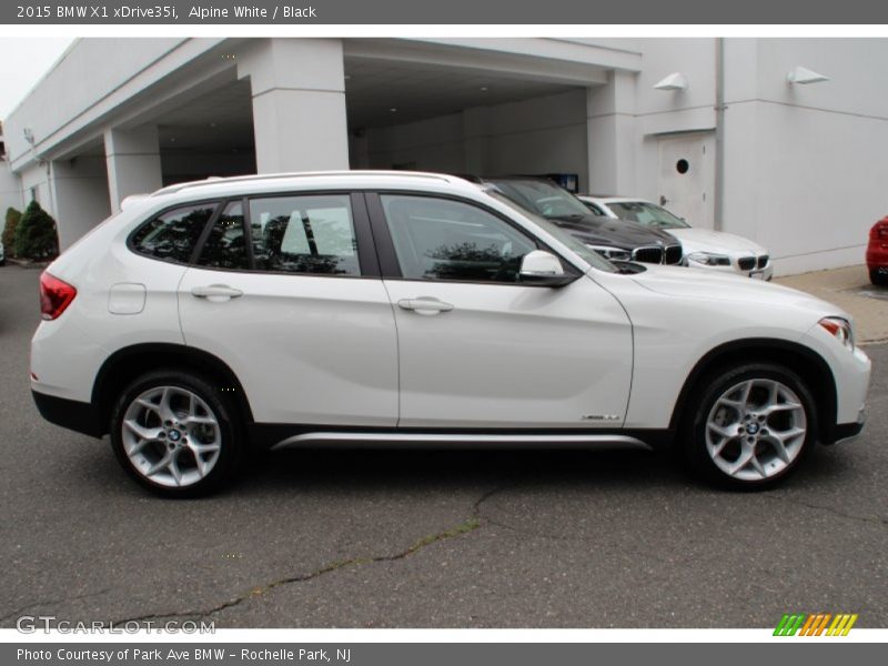Alpine White / Black 2015 BMW X1 xDrive35i