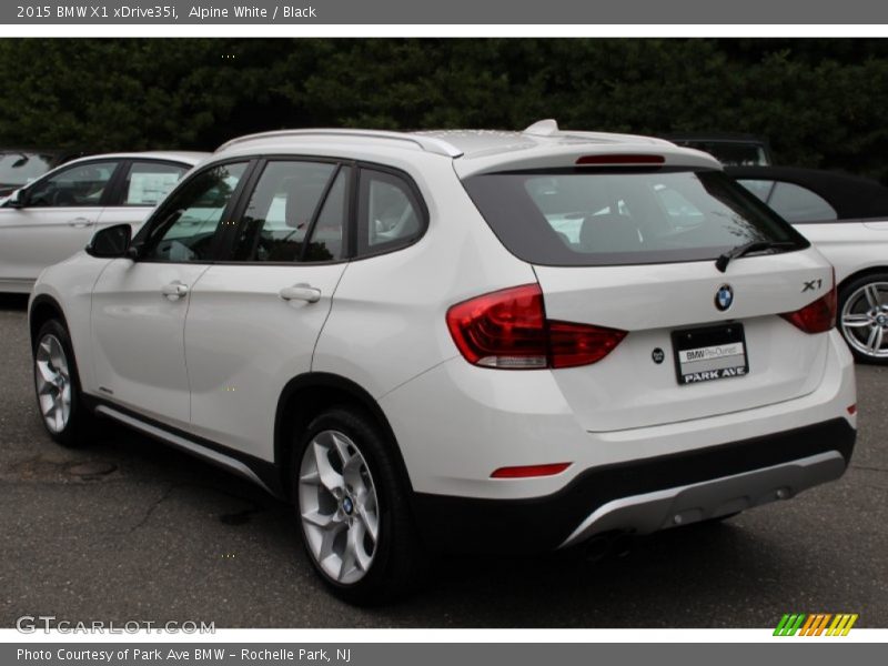Alpine White / Black 2015 BMW X1 xDrive35i