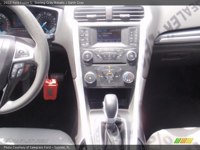 Sterling Gray Metallic / Earth Gray 2013 Ford Fusion S