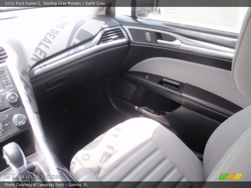 Sterling Gray Metallic / Earth Gray 2013 Ford Fusion S