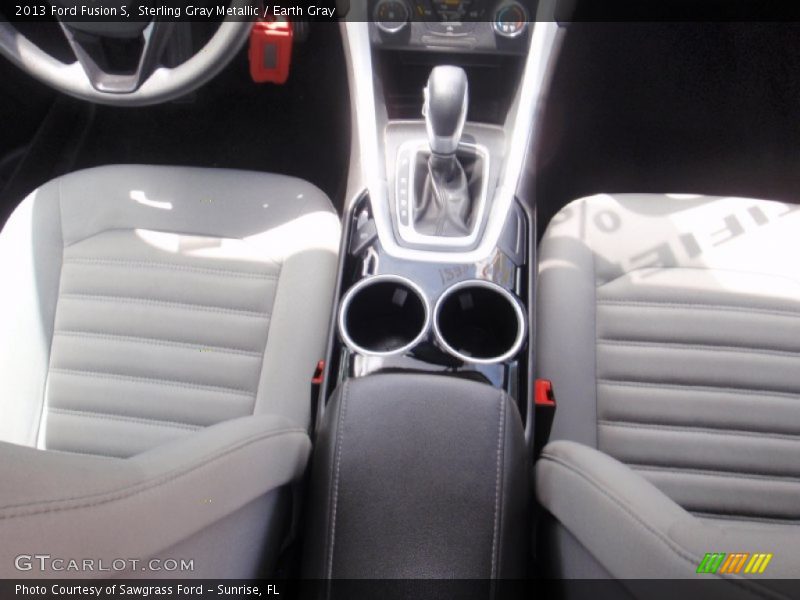 Sterling Gray Metallic / Earth Gray 2013 Ford Fusion S