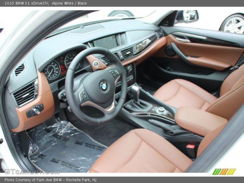 Alpine White / Black 2015 BMW X1 xDrive35i