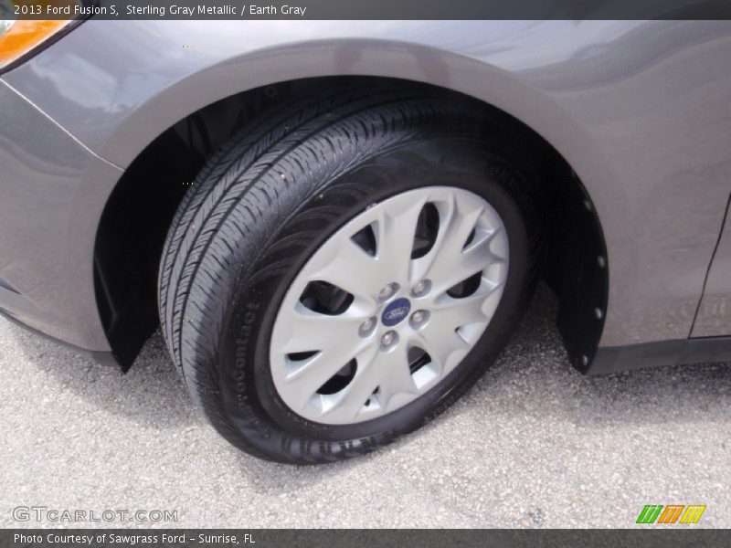 Sterling Gray Metallic / Earth Gray 2013 Ford Fusion S