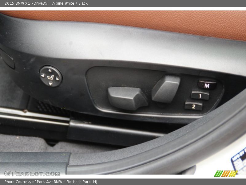 Alpine White / Black 2015 BMW X1 xDrive35i
