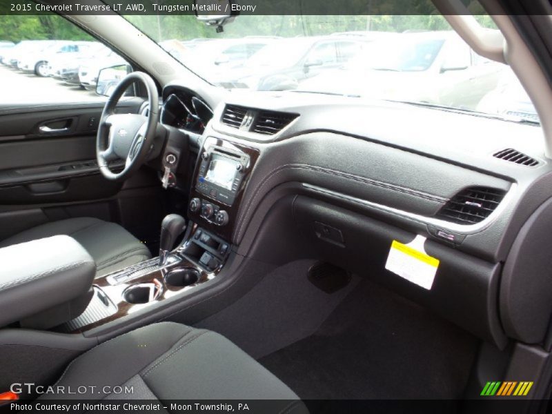 Tungsten Metallic / Ebony 2015 Chevrolet Traverse LT AWD