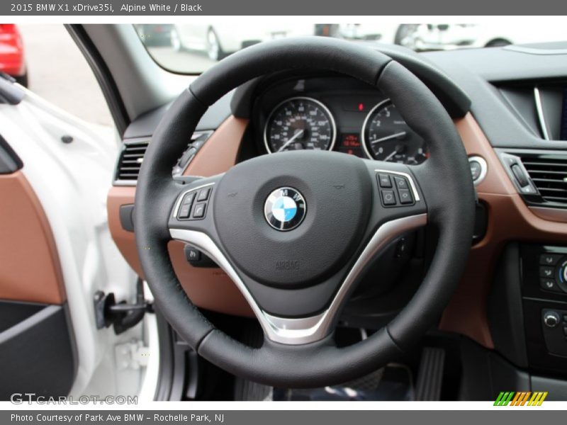 Alpine White / Black 2015 BMW X1 xDrive35i