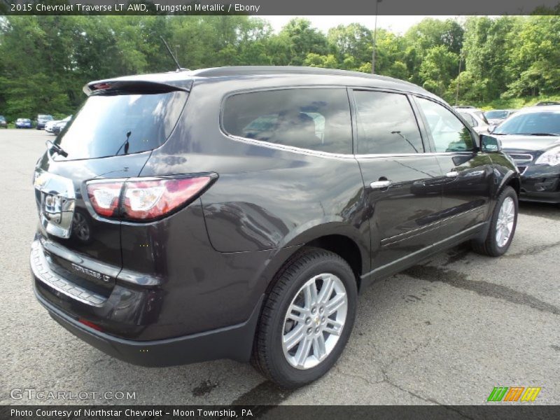 Tungsten Metallic / Ebony 2015 Chevrolet Traverse LT AWD