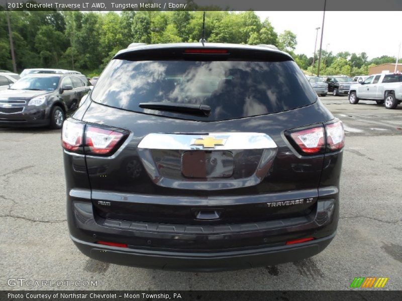 Tungsten Metallic / Ebony 2015 Chevrolet Traverse LT AWD