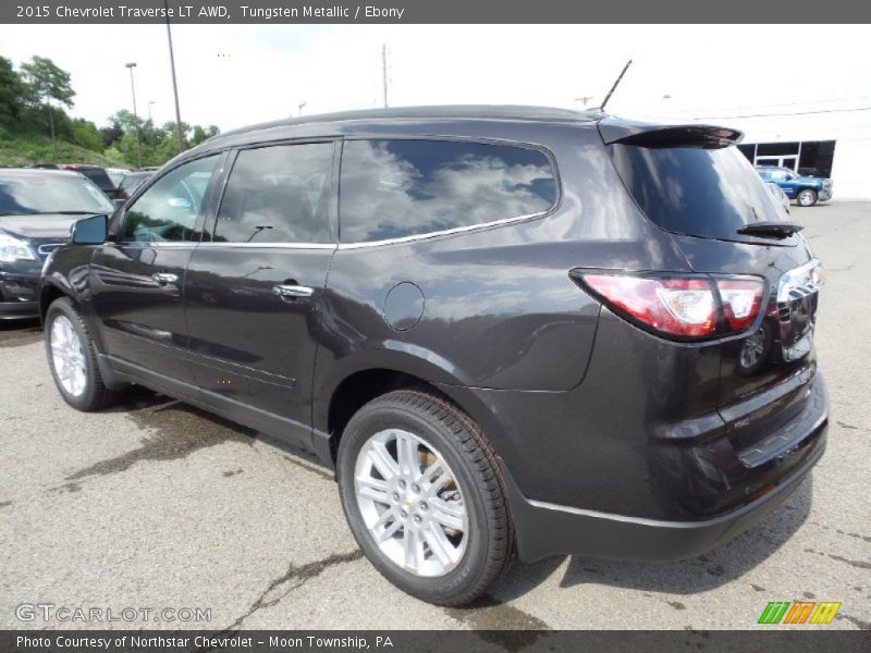 Tungsten Metallic / Ebony 2015 Chevrolet Traverse LT AWD