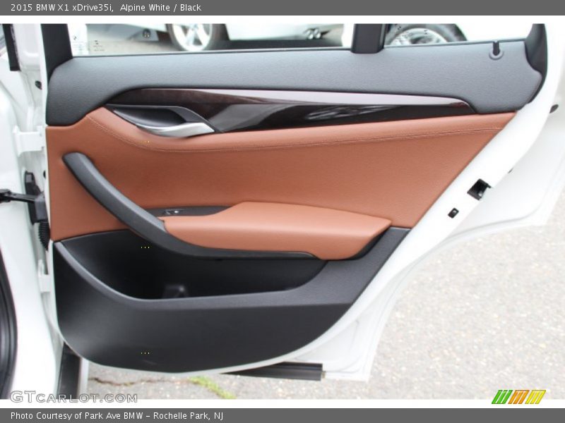 Alpine White / Black 2015 BMW X1 xDrive35i
