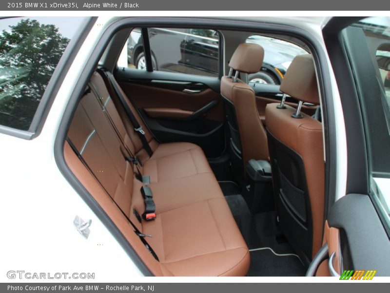 Alpine White / Black 2015 BMW X1 xDrive35i