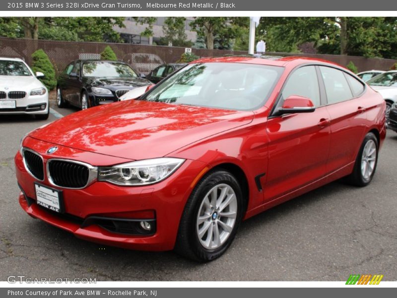 Melbourne Red Metallic / Black 2015 BMW 3 Series 328i xDrive Gran Turismo