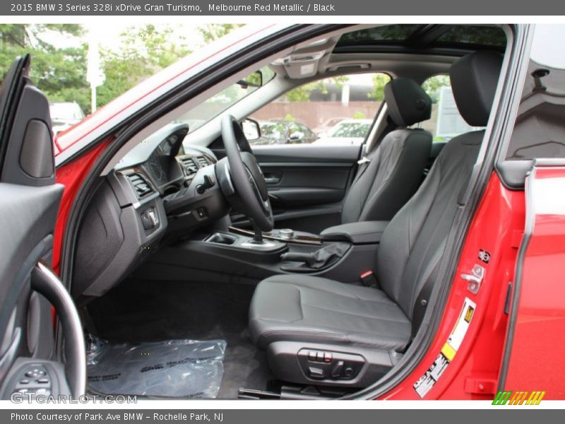 Front Seat of 2015 3 Series 328i xDrive Gran Turismo