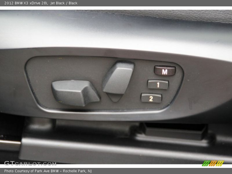 Jet Black / Black 2012 BMW X3 xDrive 28i