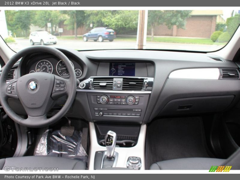 Jet Black / Black 2012 BMW X3 xDrive 28i