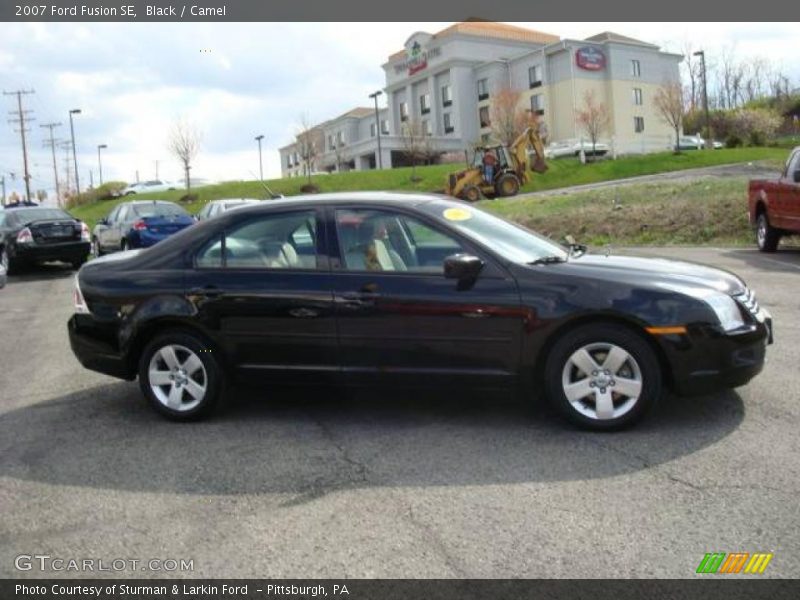Black / Camel 2007 Ford Fusion SE
