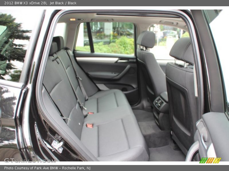 Jet Black / Black 2012 BMW X3 xDrive 28i