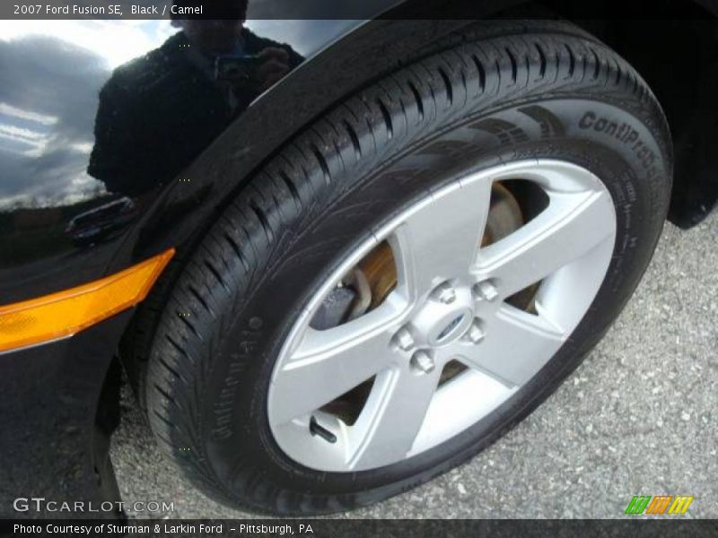 Black / Camel 2007 Ford Fusion SE