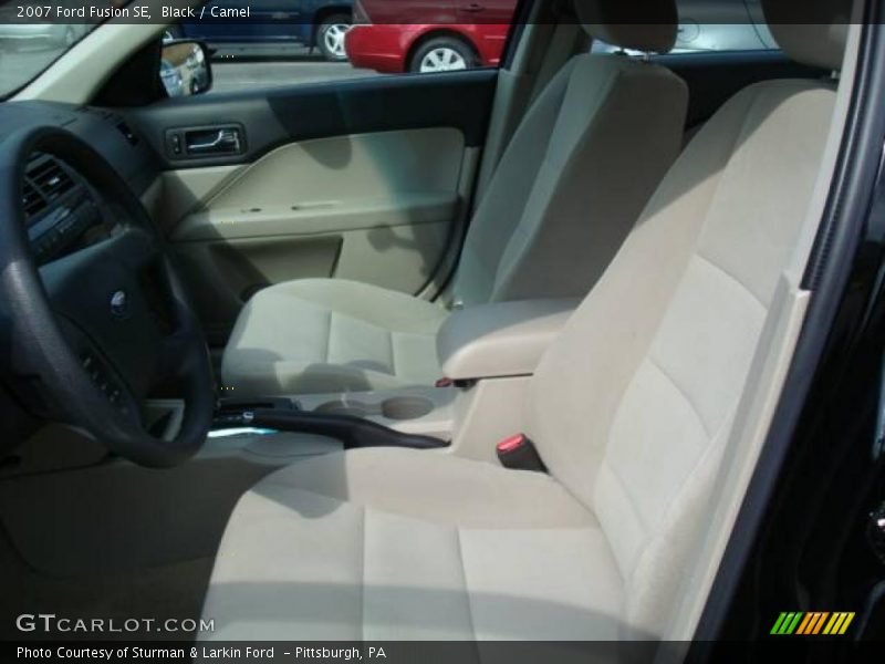 Black / Camel 2007 Ford Fusion SE