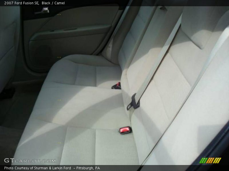 Black / Camel 2007 Ford Fusion SE
