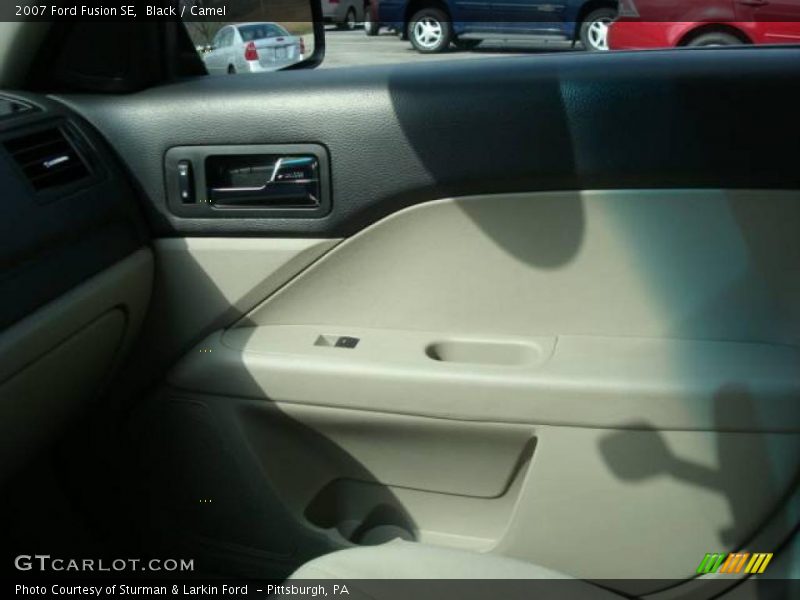 Black / Camel 2007 Ford Fusion SE