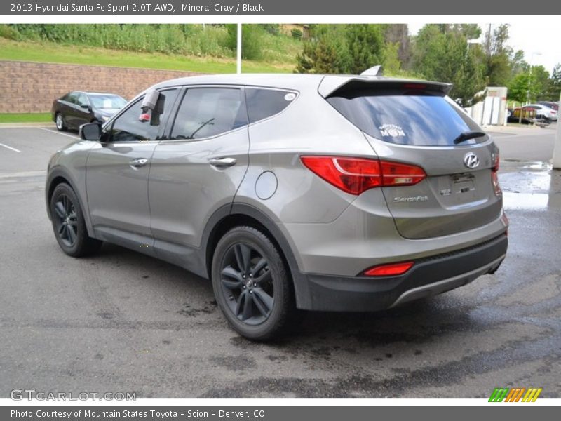 Mineral Gray / Black 2013 Hyundai Santa Fe Sport 2.0T AWD