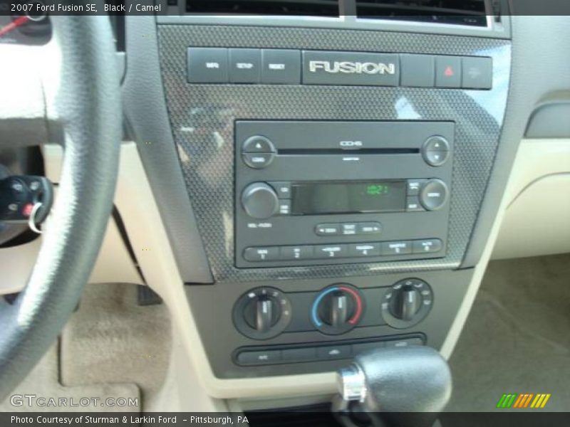 Black / Camel 2007 Ford Fusion SE