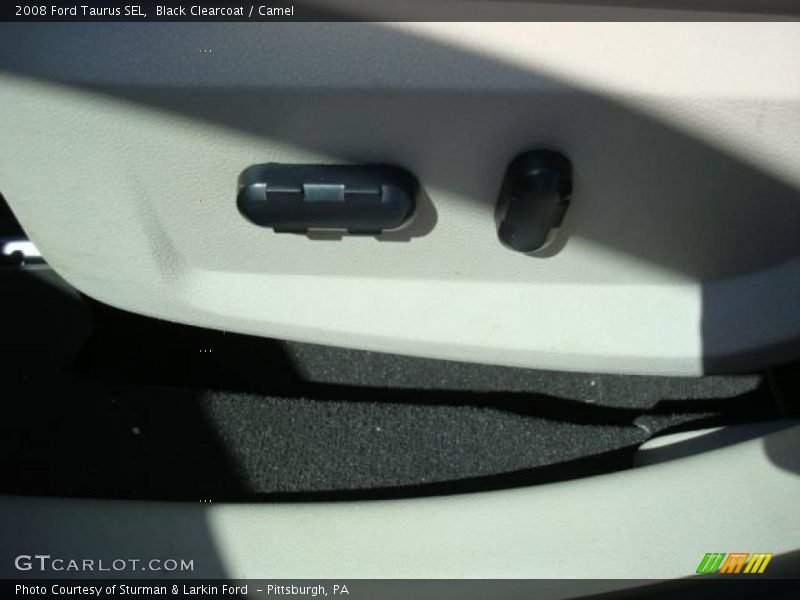 Black Clearcoat / Camel 2008 Ford Taurus SEL