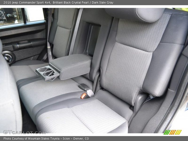 Brilliant Black Crystal Pearl / Dark Slate Gray 2010 Jeep Commander Sport 4x4