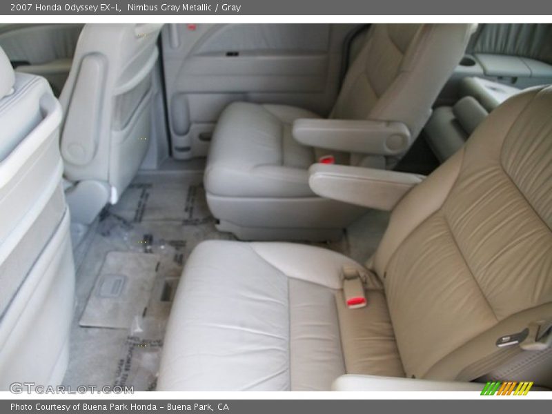 Nimbus Gray Metallic / Gray 2007 Honda Odyssey EX-L