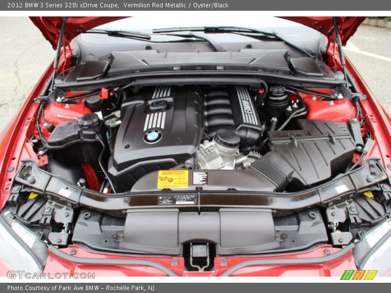 Vermilion Red Metallic / Oyster/Black 2012 BMW 3 Series 328i xDrive Coupe