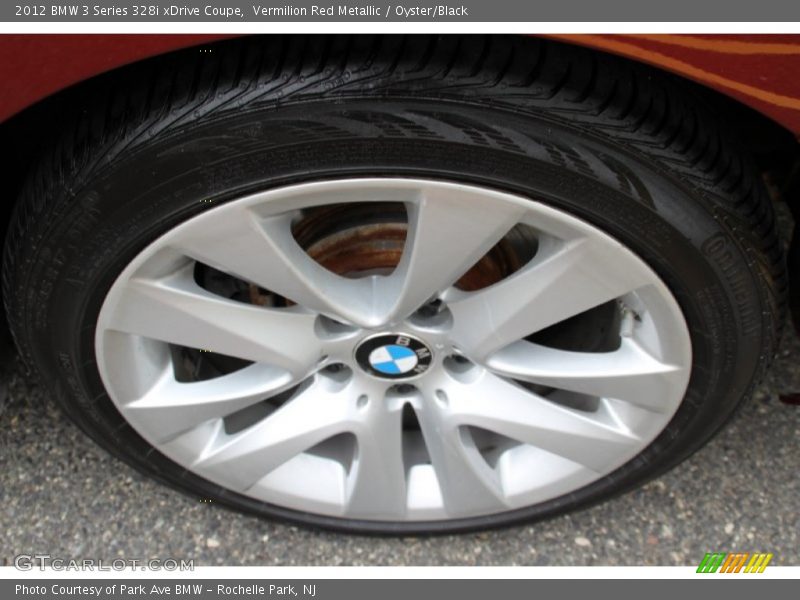 Vermilion Red Metallic / Oyster/Black 2012 BMW 3 Series 328i xDrive Coupe