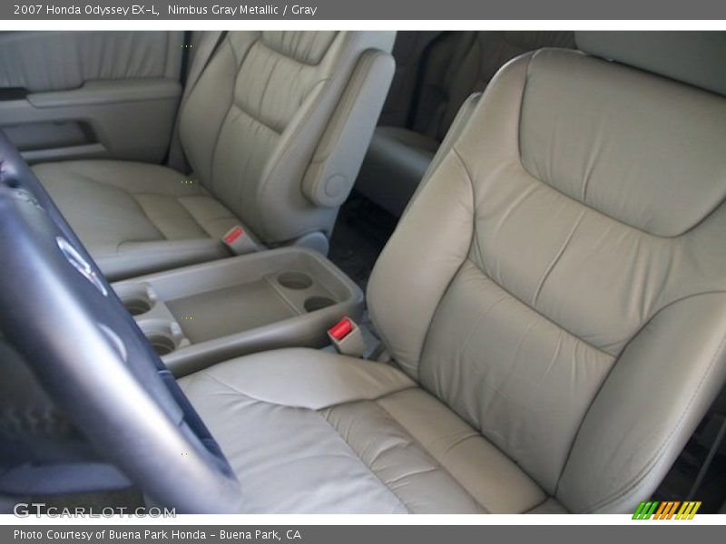 Nimbus Gray Metallic / Gray 2007 Honda Odyssey EX-L