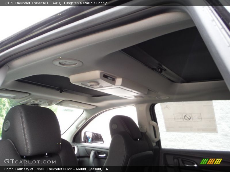 Tungsten Metallic / Ebony 2015 Chevrolet Traverse LT AWD