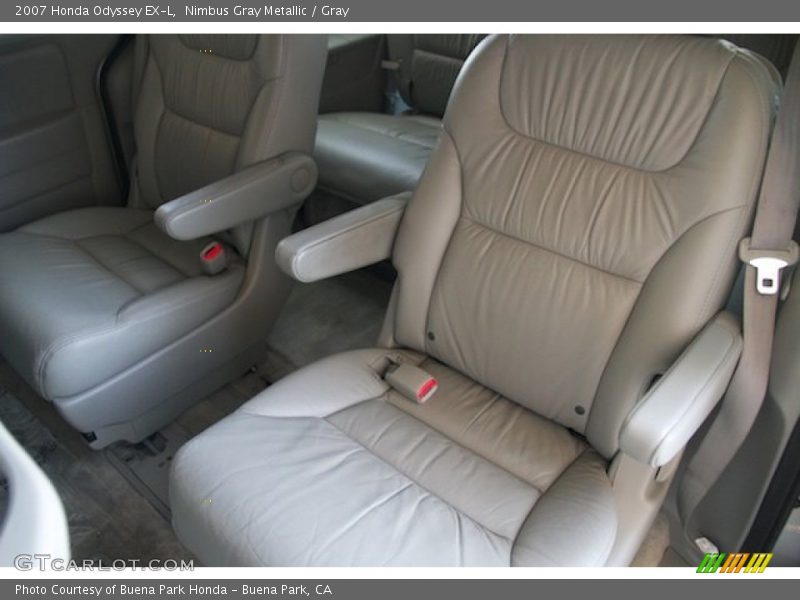 Nimbus Gray Metallic / Gray 2007 Honda Odyssey EX-L