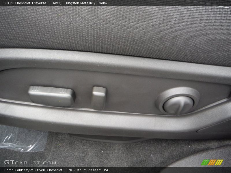 Tungsten Metallic / Ebony 2015 Chevrolet Traverse LT AWD