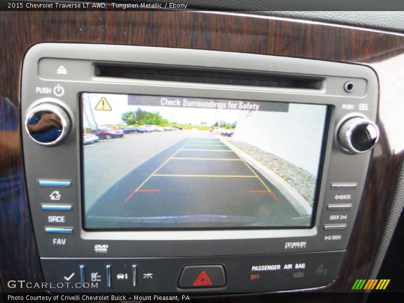 Tungsten Metallic / Ebony 2015 Chevrolet Traverse LT AWD