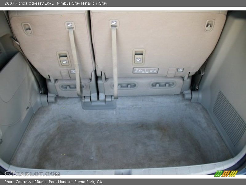 Nimbus Gray Metallic / Gray 2007 Honda Odyssey EX-L