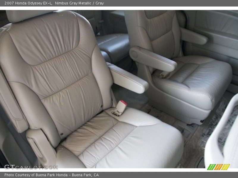 Nimbus Gray Metallic / Gray 2007 Honda Odyssey EX-L